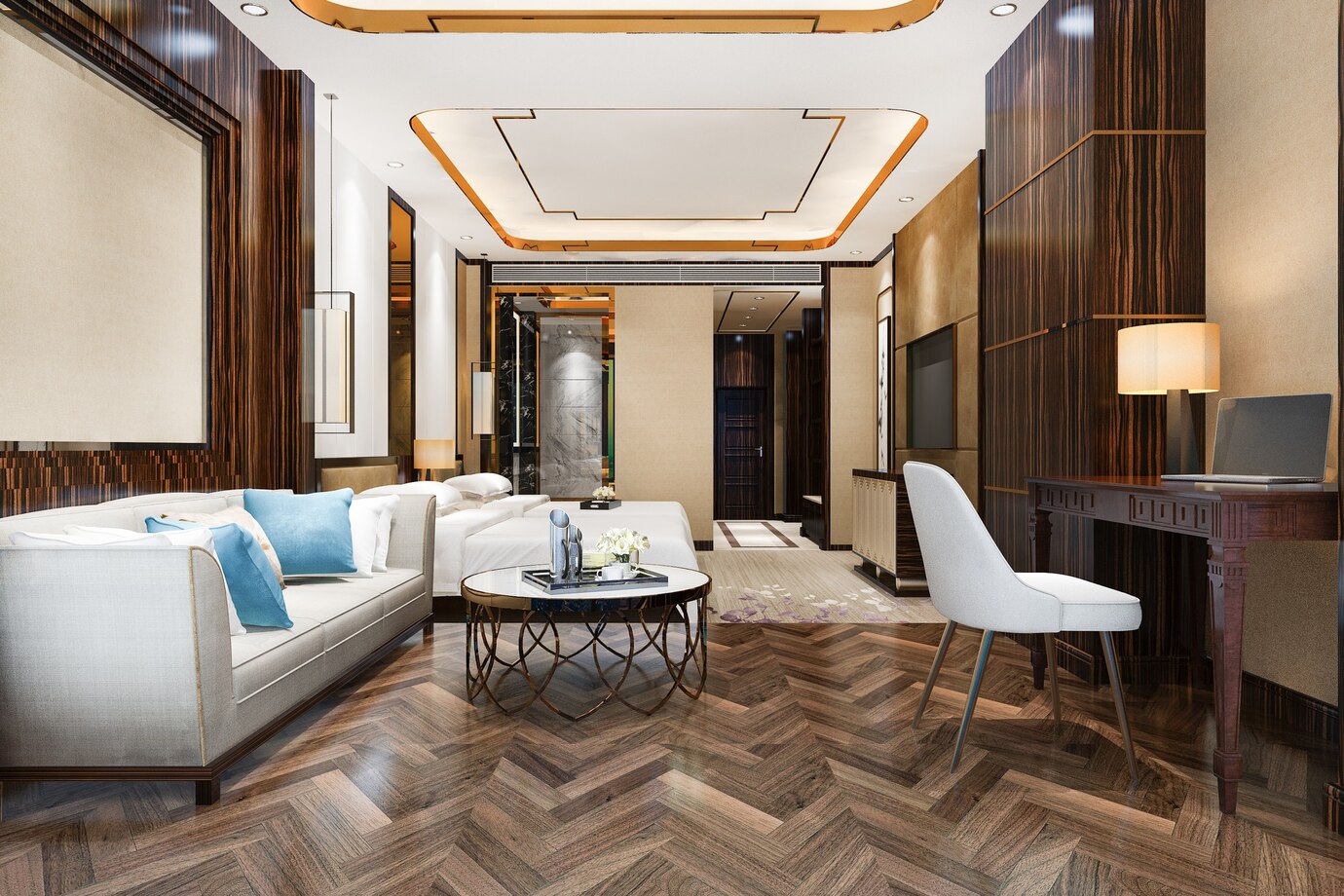 3d-rendering-beautiful-luxury-bedroom-suite-hotel-with-tv-working-table_105762-2016